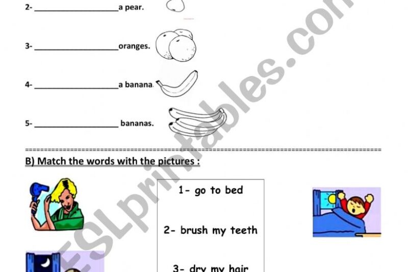 Free Printable Worksheets For Slow Learners