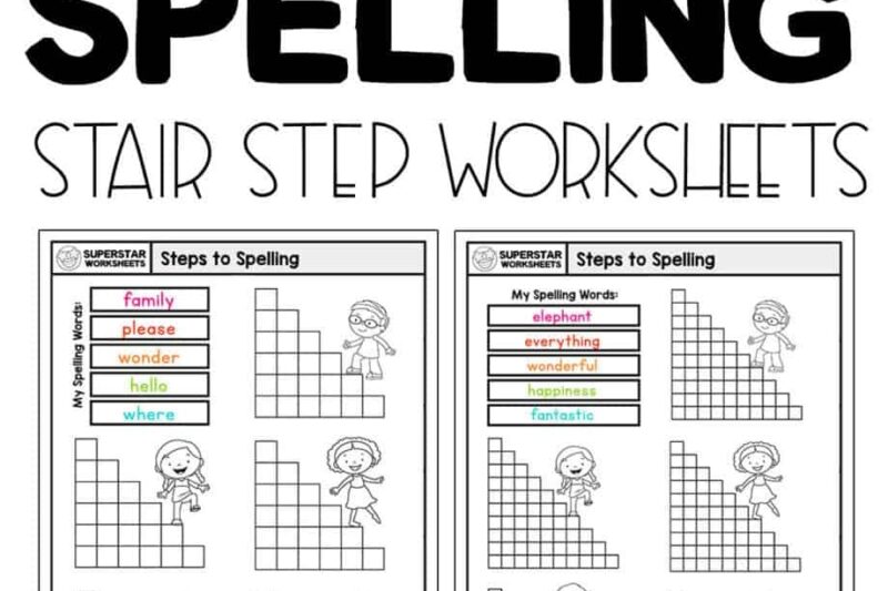 Create Free Printable Spelling Worksheets