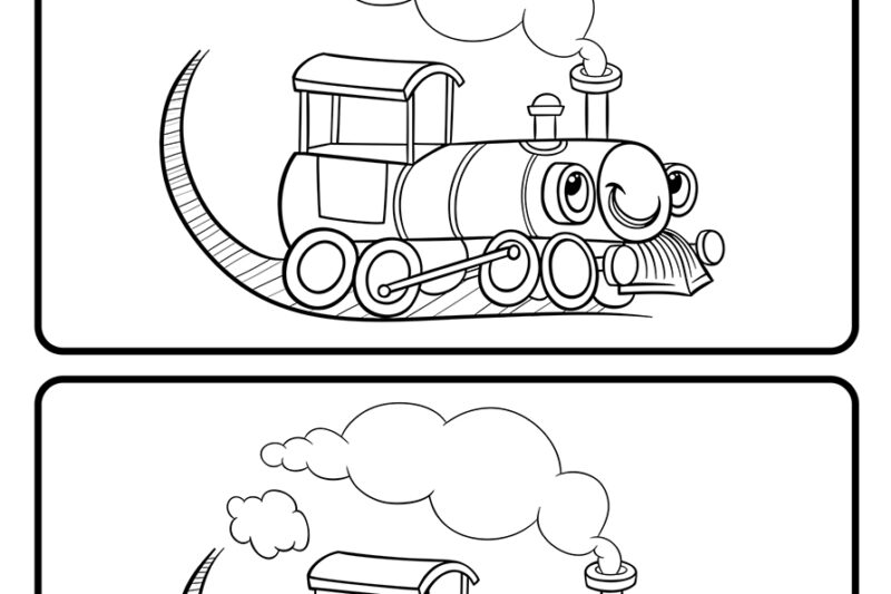 Preschool Spot The Difference Printable