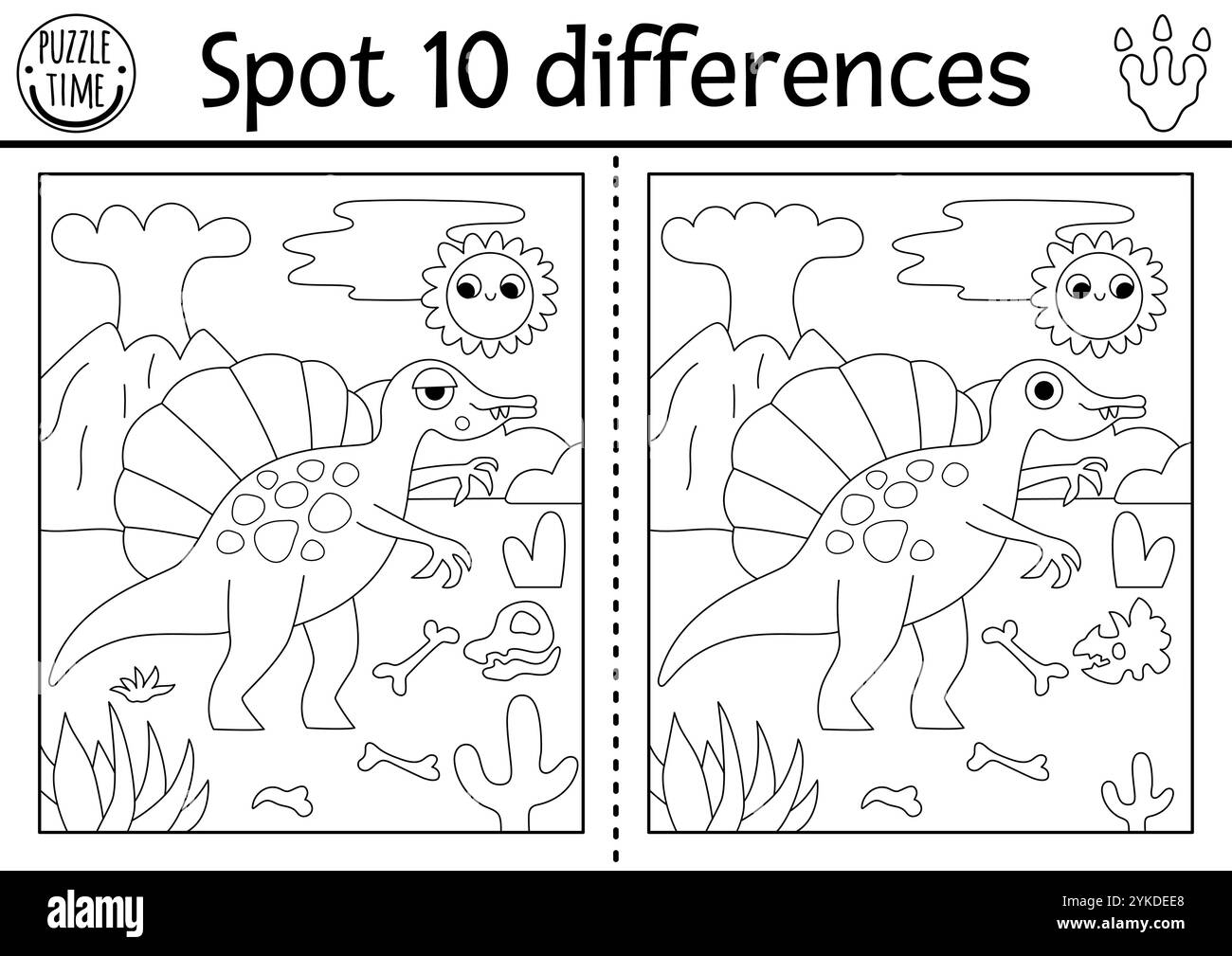 Spot The Difference Puzzle Black And White Stock Photos U0026 Images Page 2 Alamy