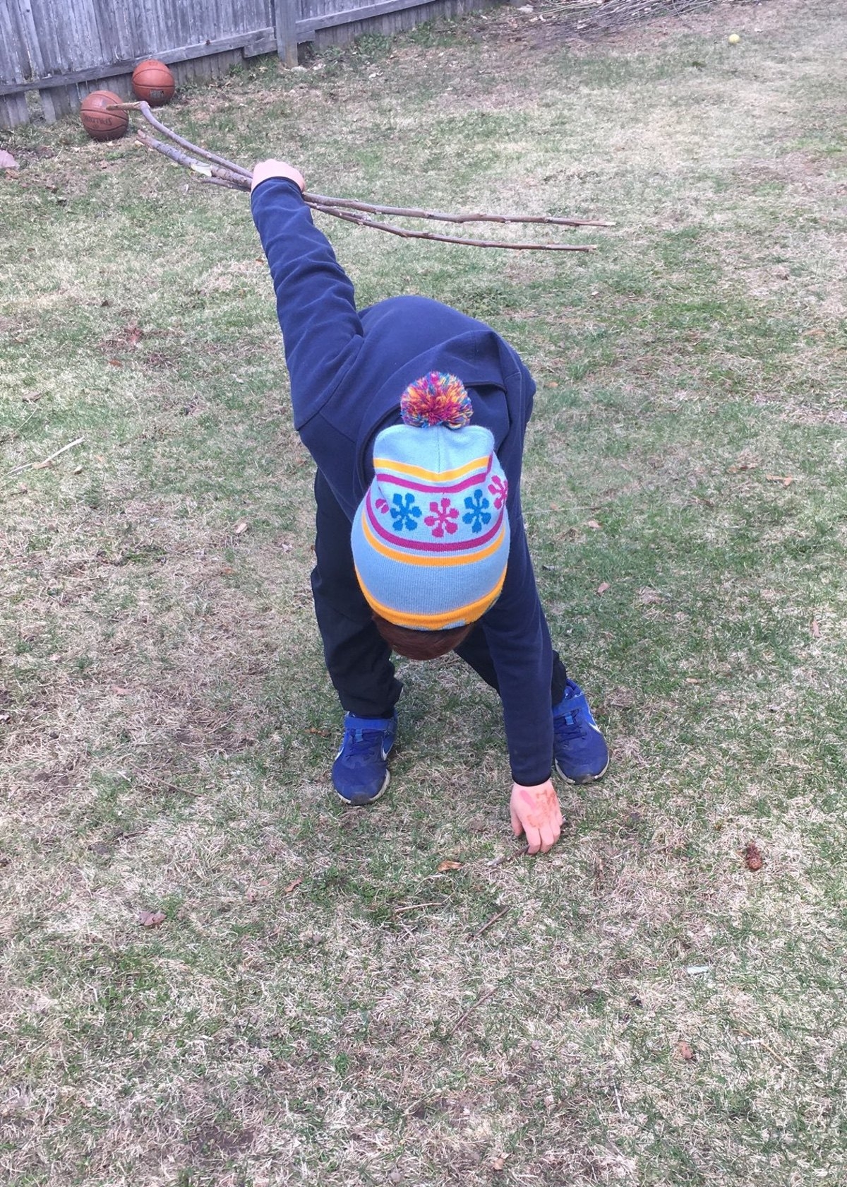 Stick Seriation aka Arranging Sticks WinterKids