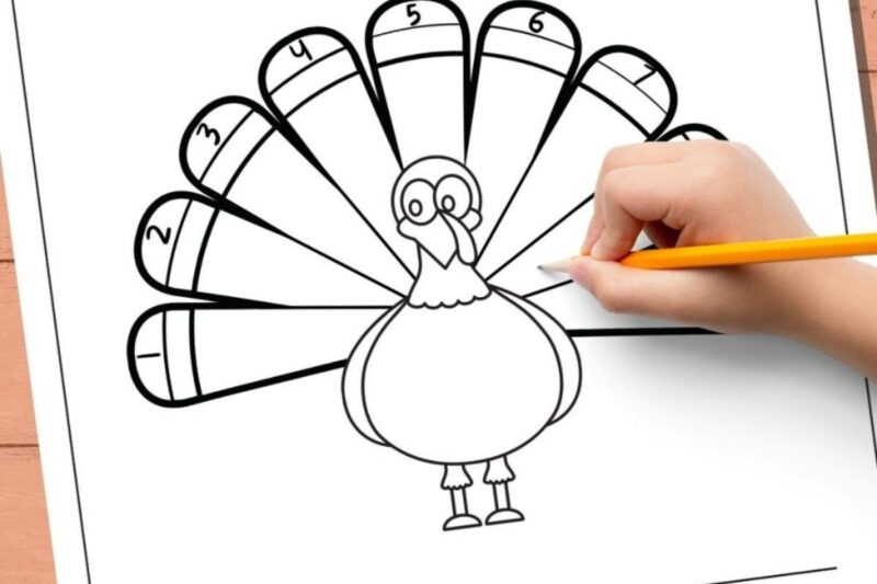 November Preschool Crafts Printable