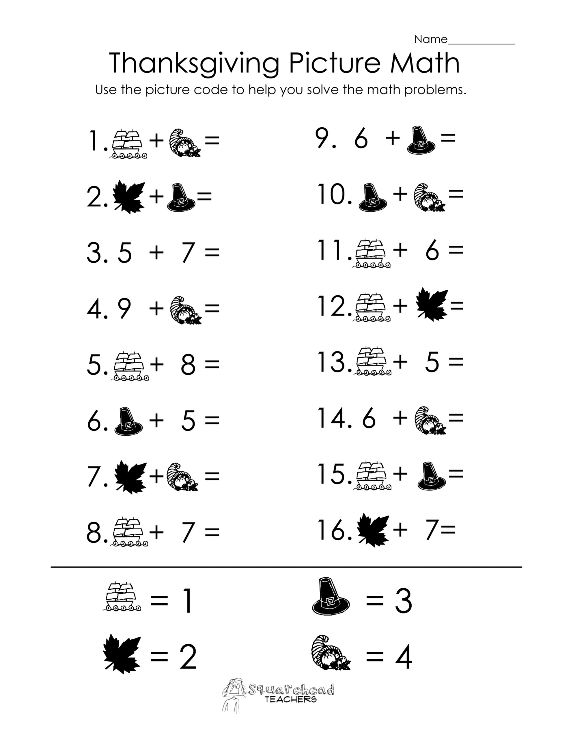 Free Printable Math Worksheets Algebra
