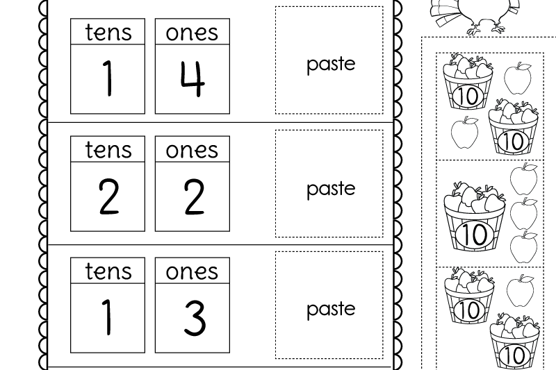 Thanksgiving Math Worksheets Kindergarten Free