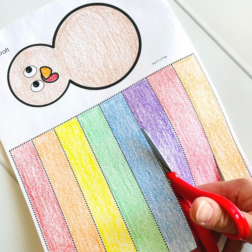 Thanksgiving Turkey Craft Printable Free Template 