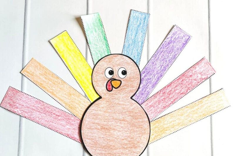 Preschool Printable Thanksgiving Crafts