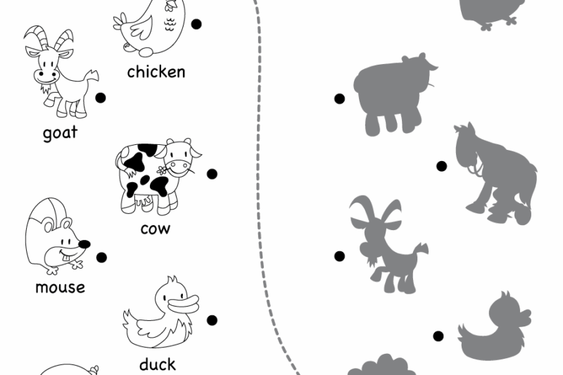 Free Printable Children Activities Worksheets Animals