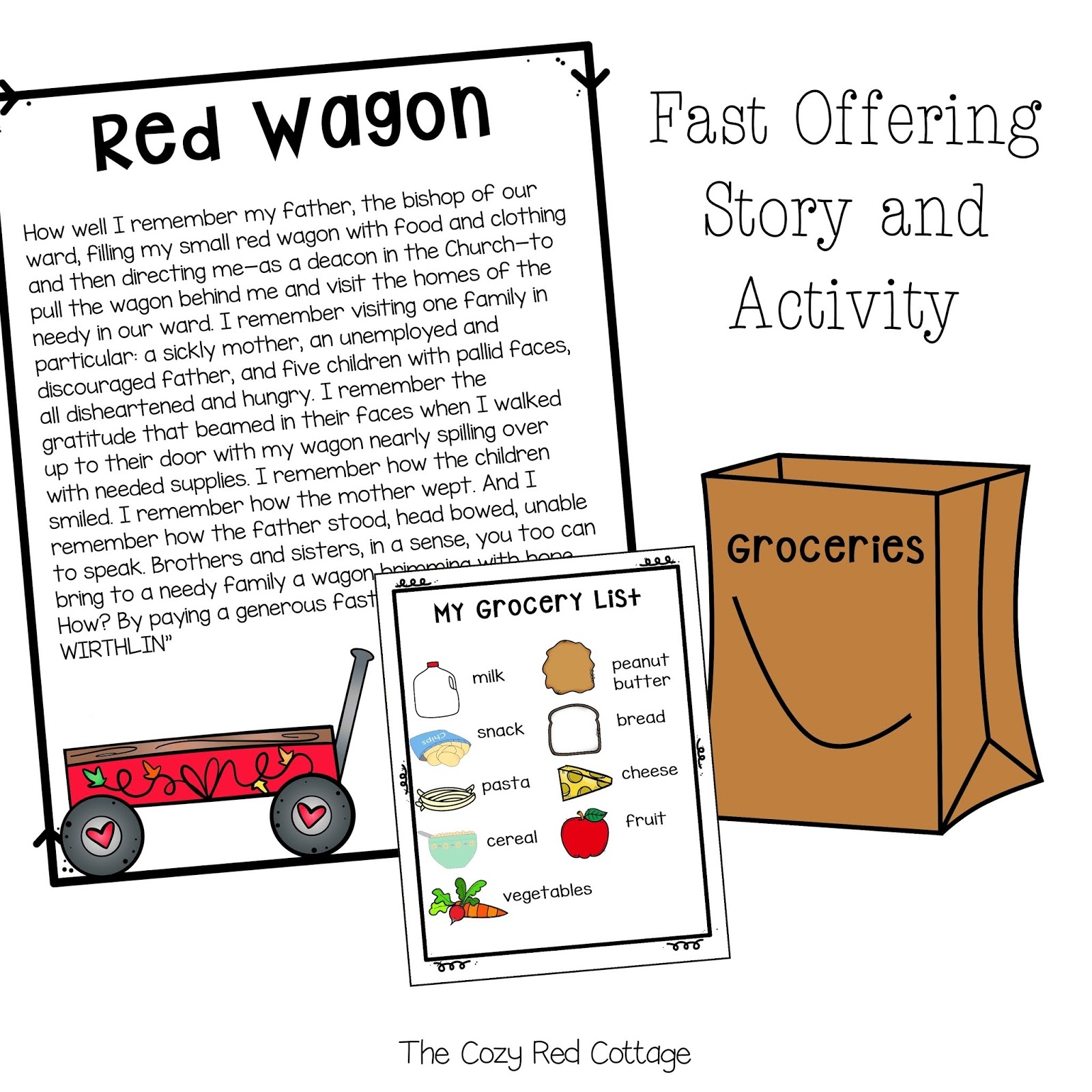 The Cozy Red Cottage Come Follow Me 2 Corinthians 8 13 