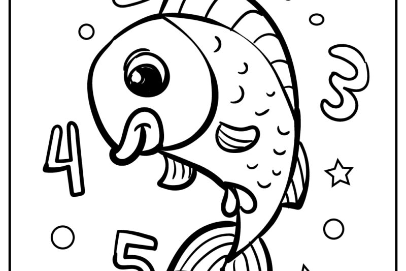 Free Printable Color Pages For Preschoolers