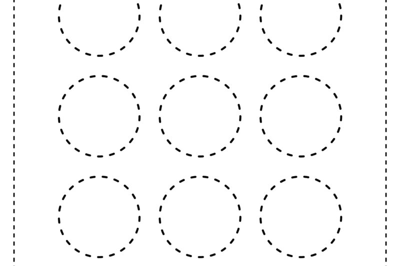 Printable Circle Worksheet Preschool