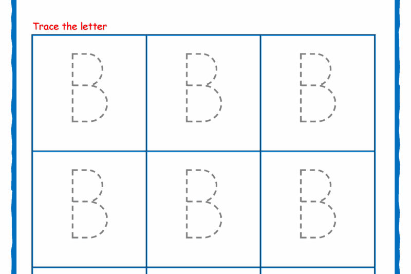 English Alphabet Tracing Worksheets