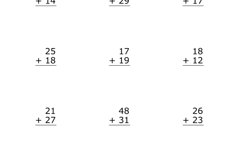 Math Worksheets Grade 2 Free Printable