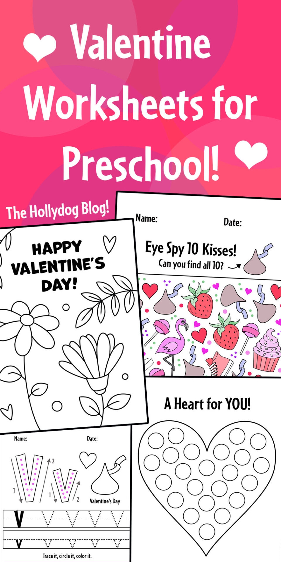 Free Printable Valentines Worksheets