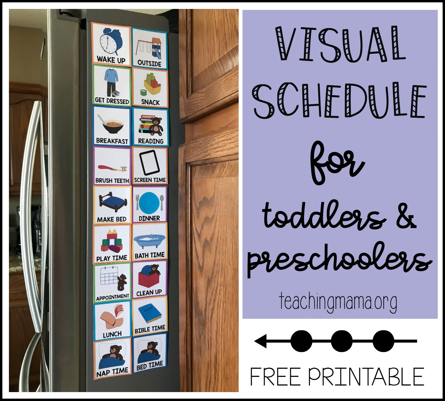 Visual Schedule Cards For Preschool Teaching Mama Visual Schedule Cards For Preschool Teaching Mama