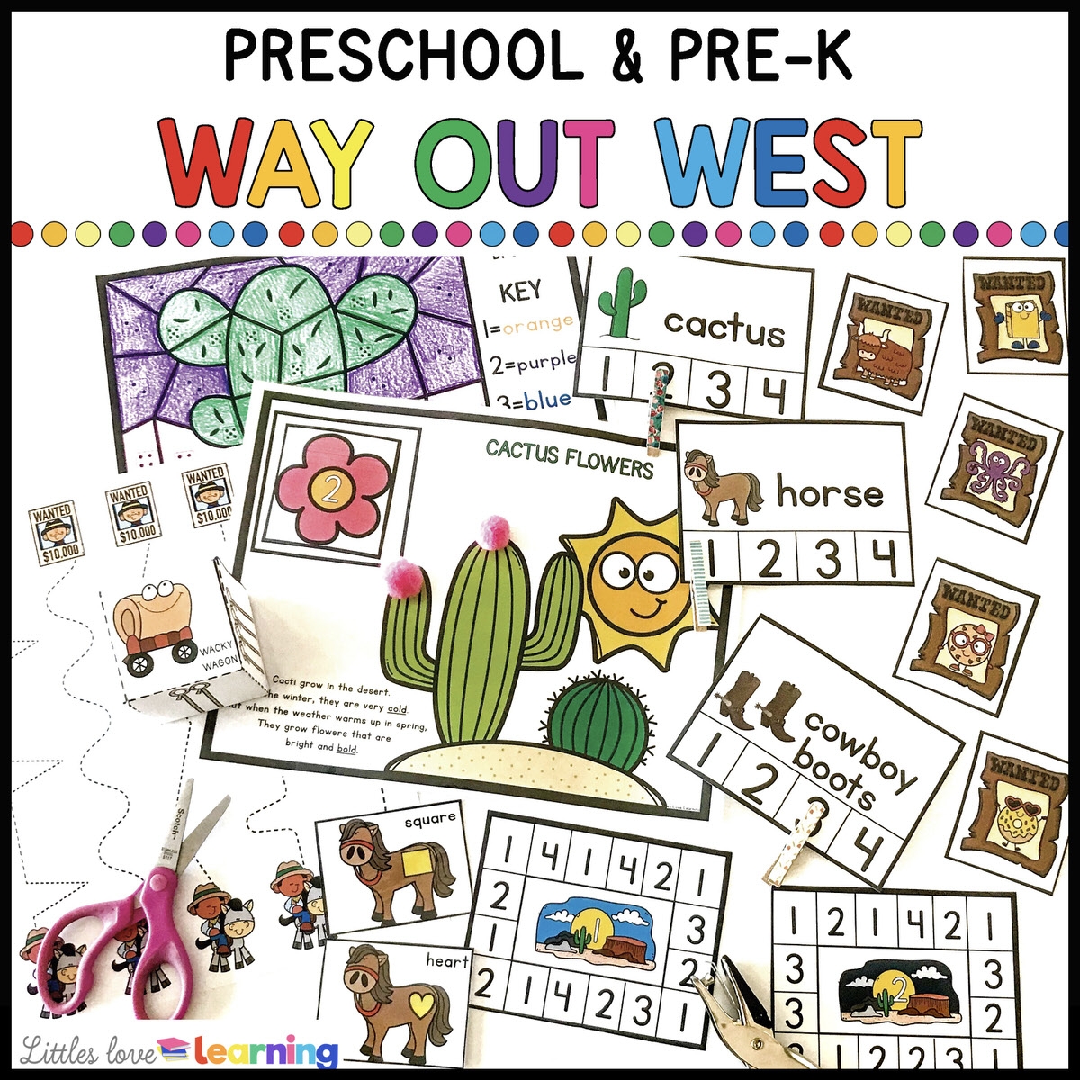 WAY OUT WEST PRESCHOOL ACTIVITY PACK WAY OUT WEST PRESCHOOL ACTIVITY PACK