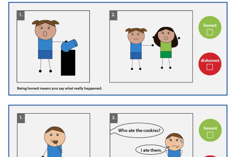 Free Printable Honesty Worksheets For Kids