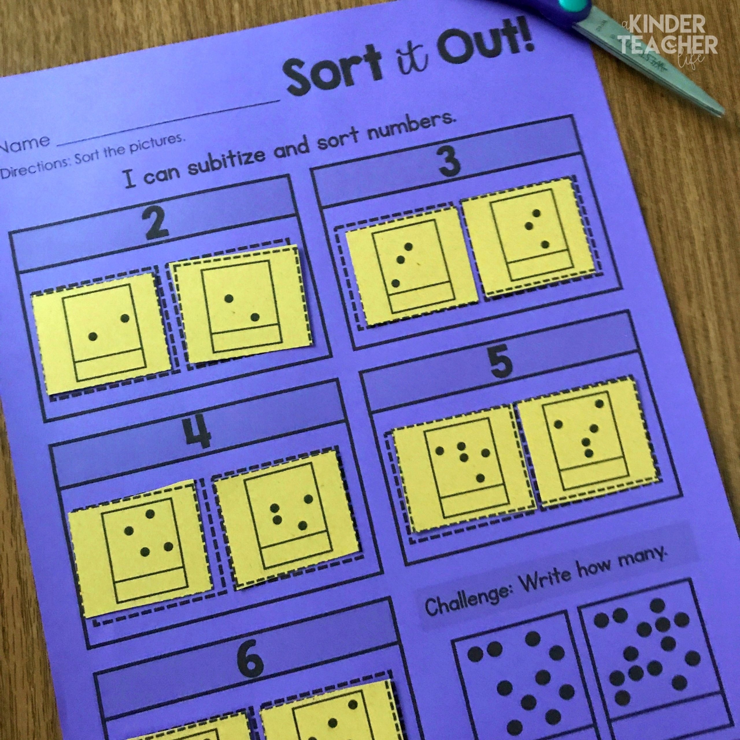 What Is Subitizing And How To Teach It A Kinderteacher Life