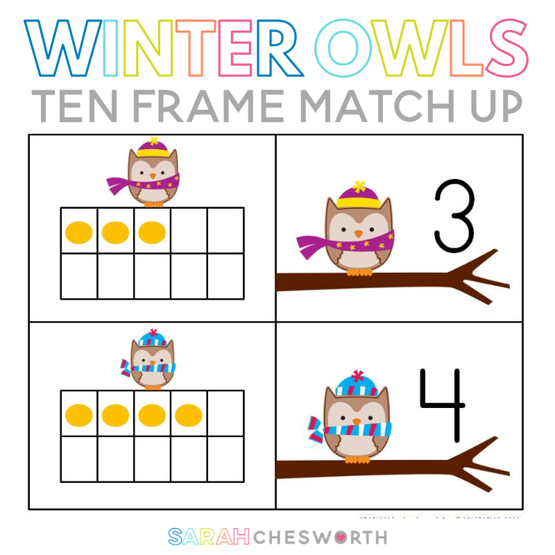 Winter Owl Freebie Sarah Chesworth