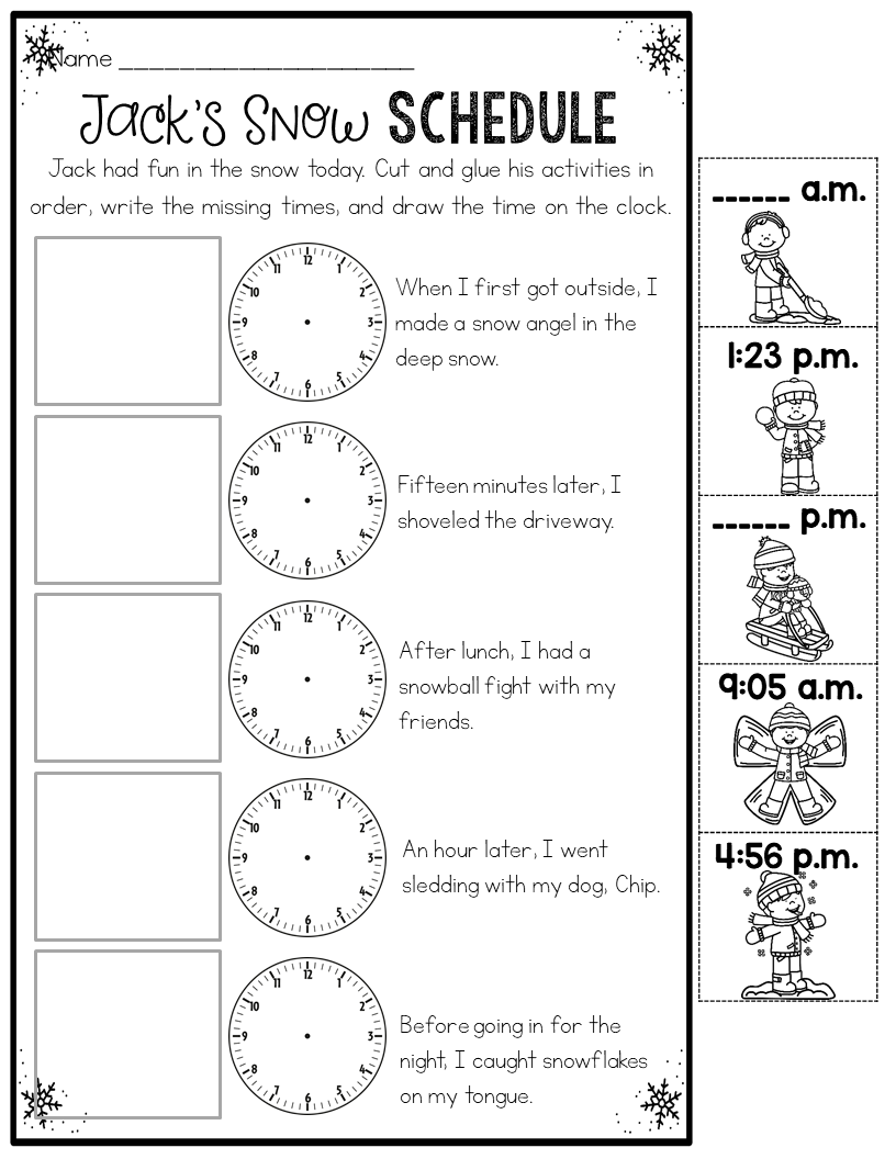 Free Printable 3rd Grade Worksheets