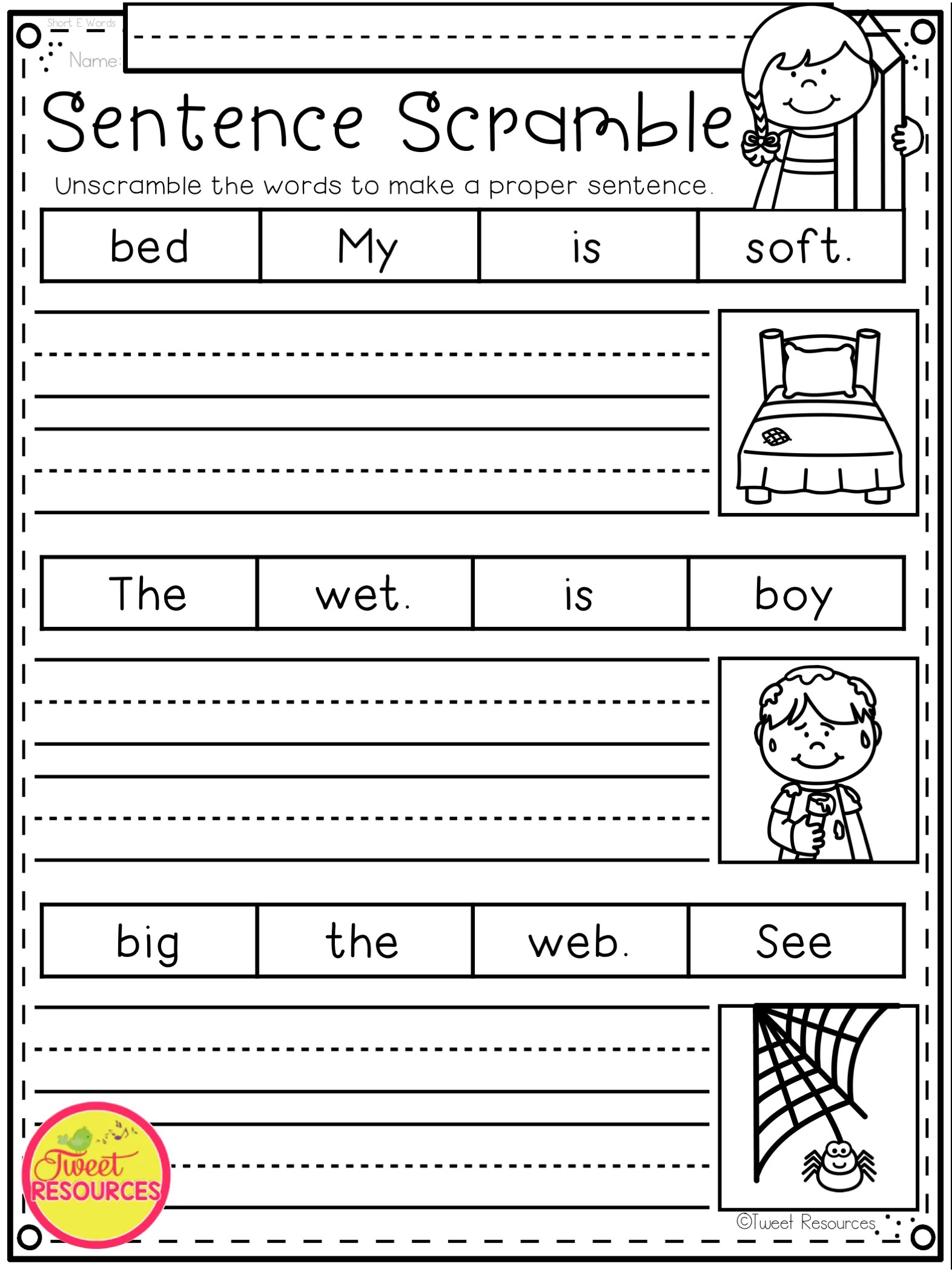 Writing Sentences Kindergarten Worksheets Library Writing Sentences Kindergarten Worksheets Library