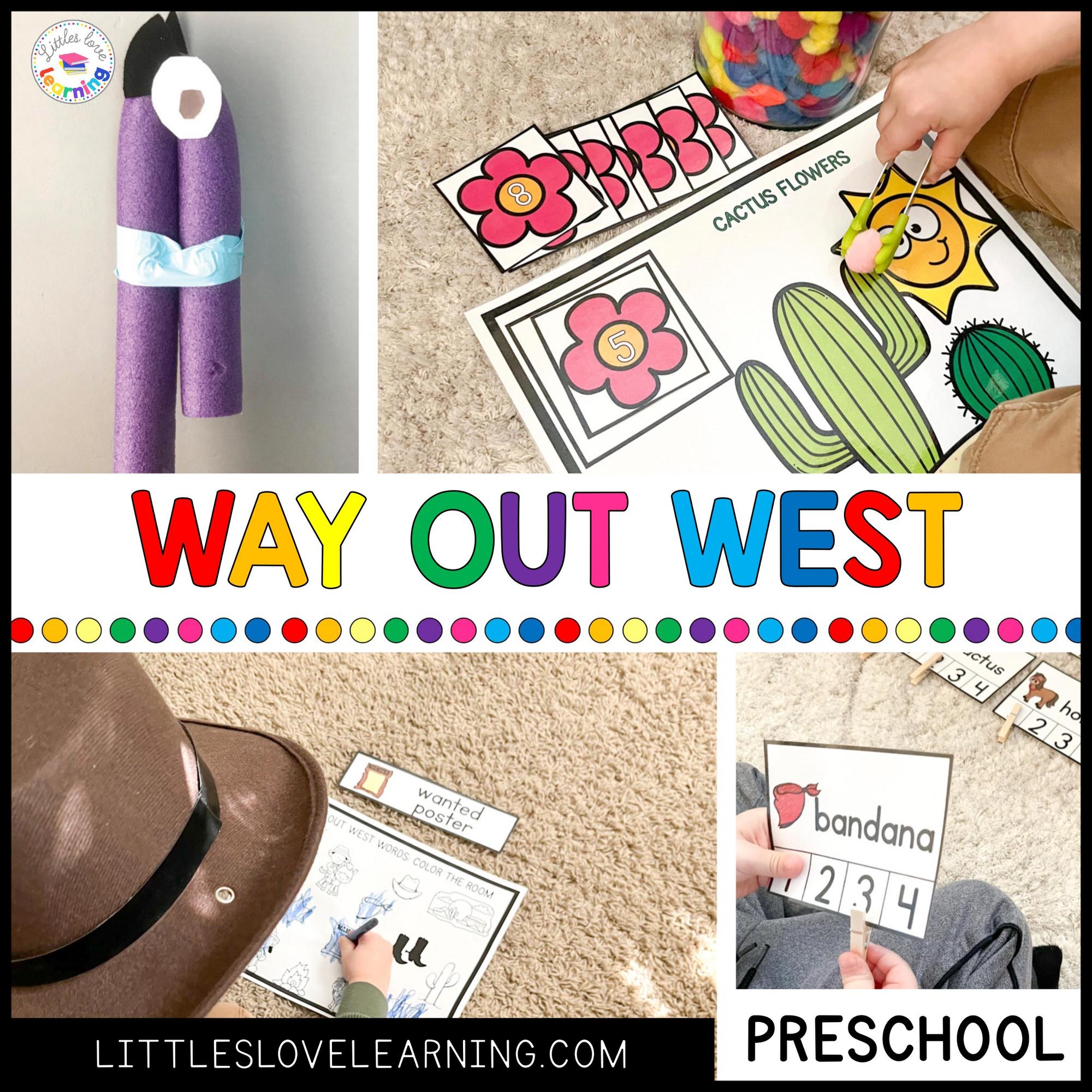 Yee Haw Western Rodeo Activities For Preschool Pre K Kinder Yee Haw Western Rodeo Activities For Preschool Pre K Kinder