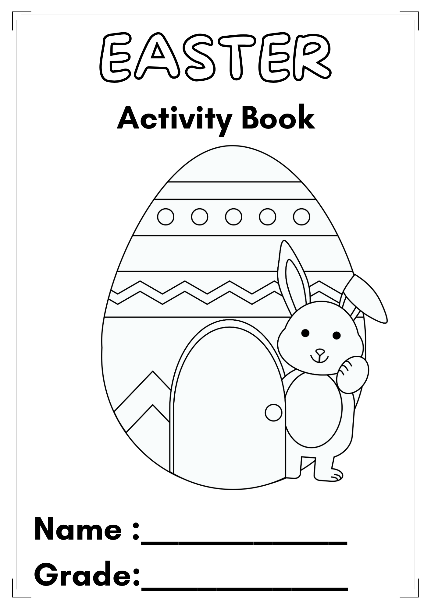 Printable Easter Books For Preschoolers