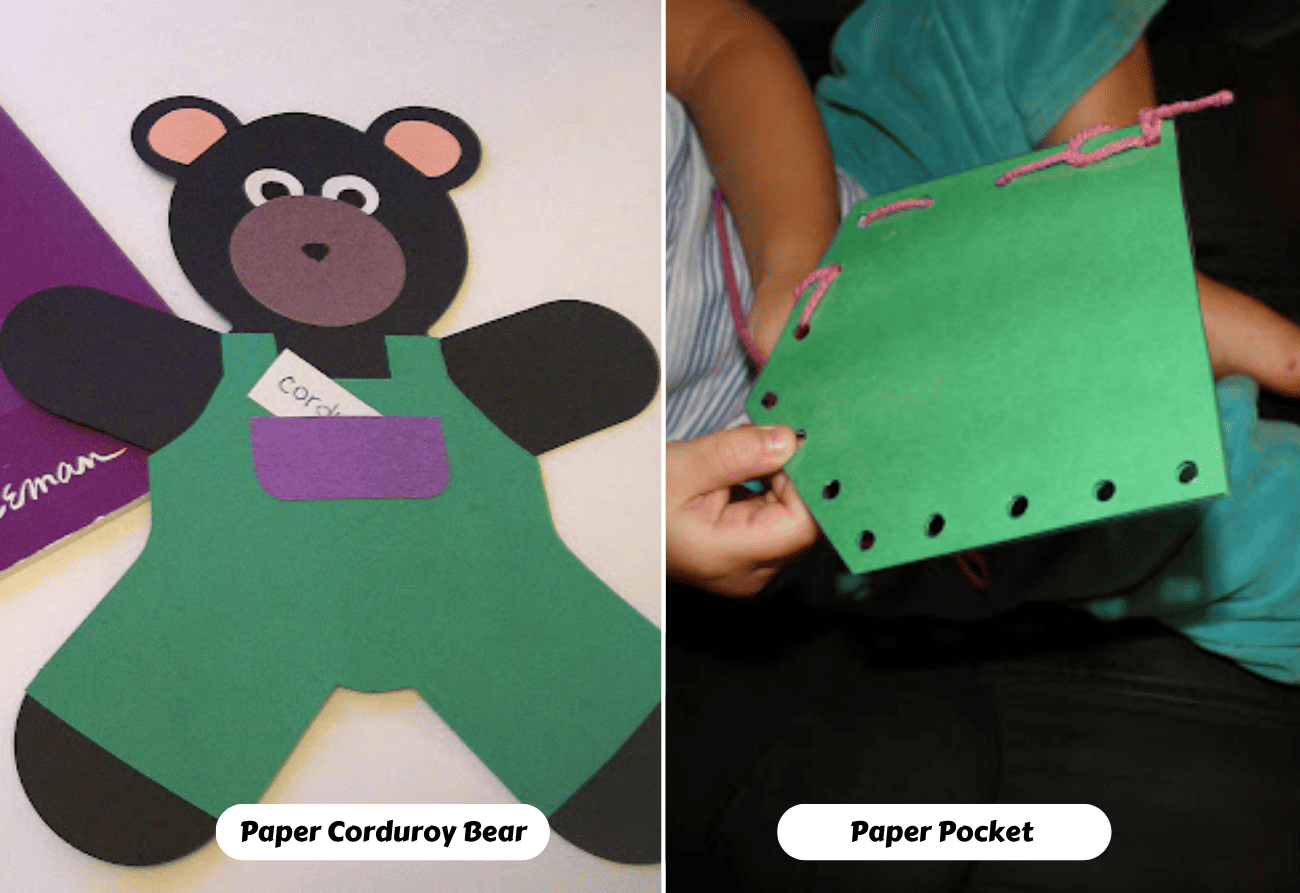 15 Activities Inspired By A Pocket For Corduroy Teaching Expertise