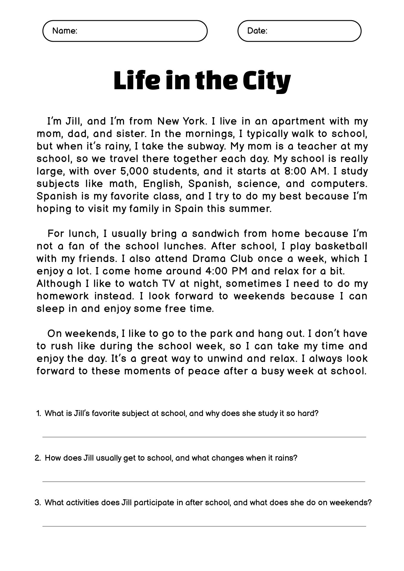 15 Printable 9th Grade Reading Comprehension Worksheets Free PDF At Worksheeto 15 Printable 9th Grade Reading Comprehension Worksheets Free PDF At Worksheeto