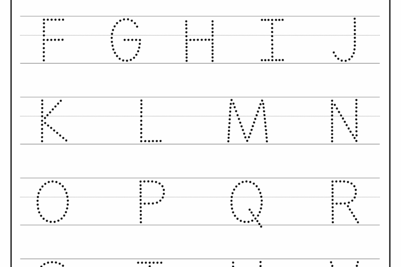 Printable Handwriting Sheets For Preschoolers