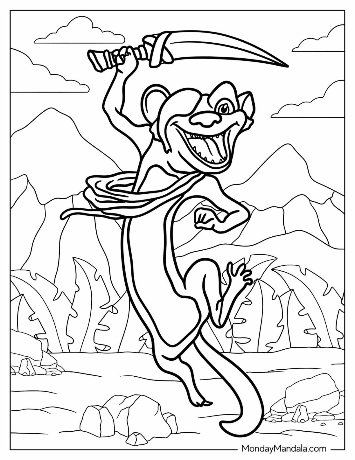 20 Ice Age Coloring Pages Free PDF Printables 