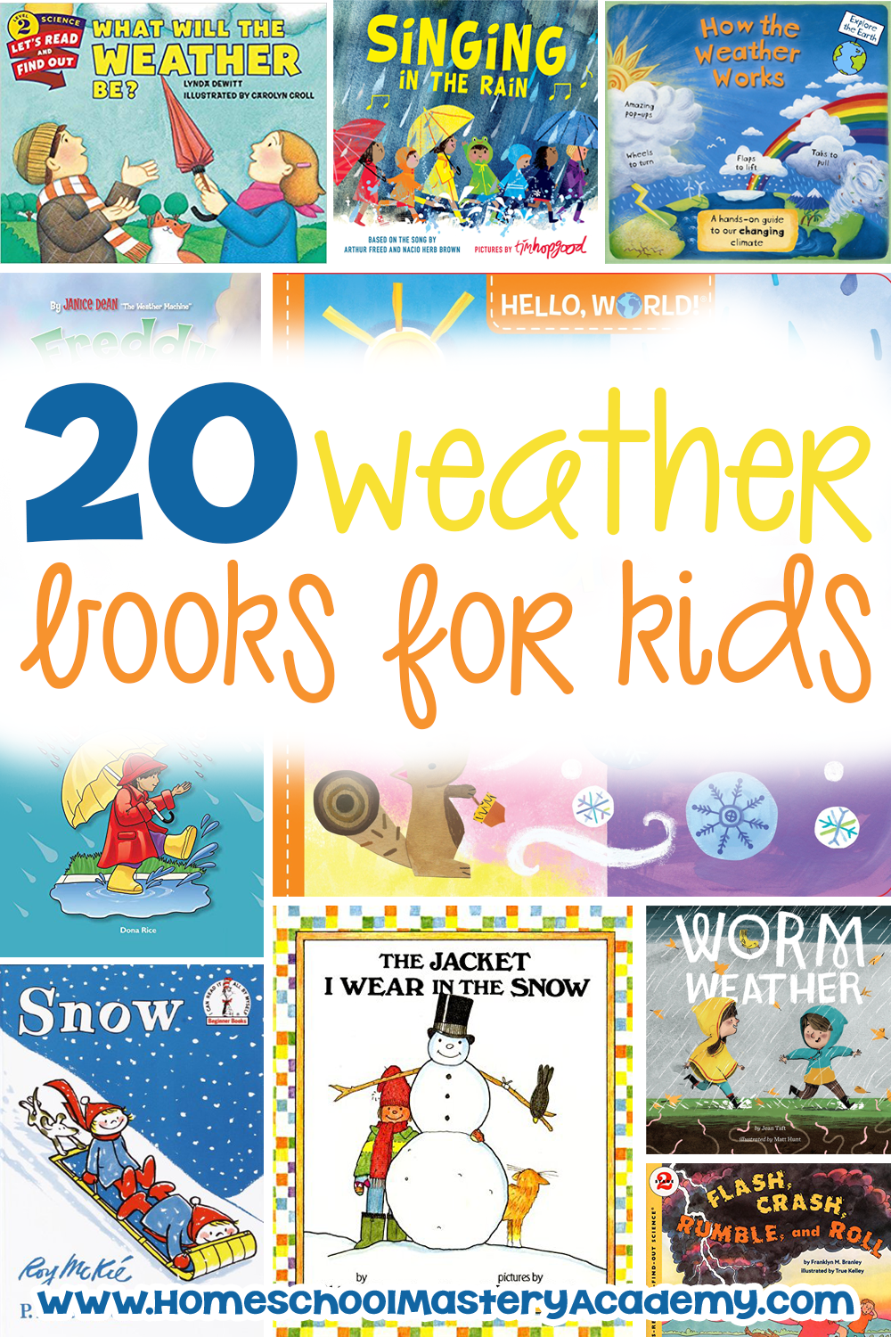 20 Outstanding Weather Books For Preschool And Up Here