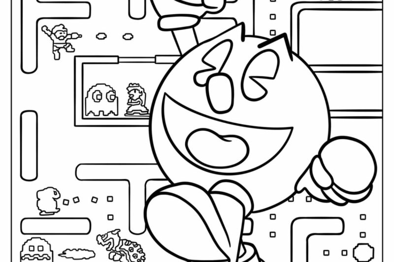 Pacman Preschool Printables