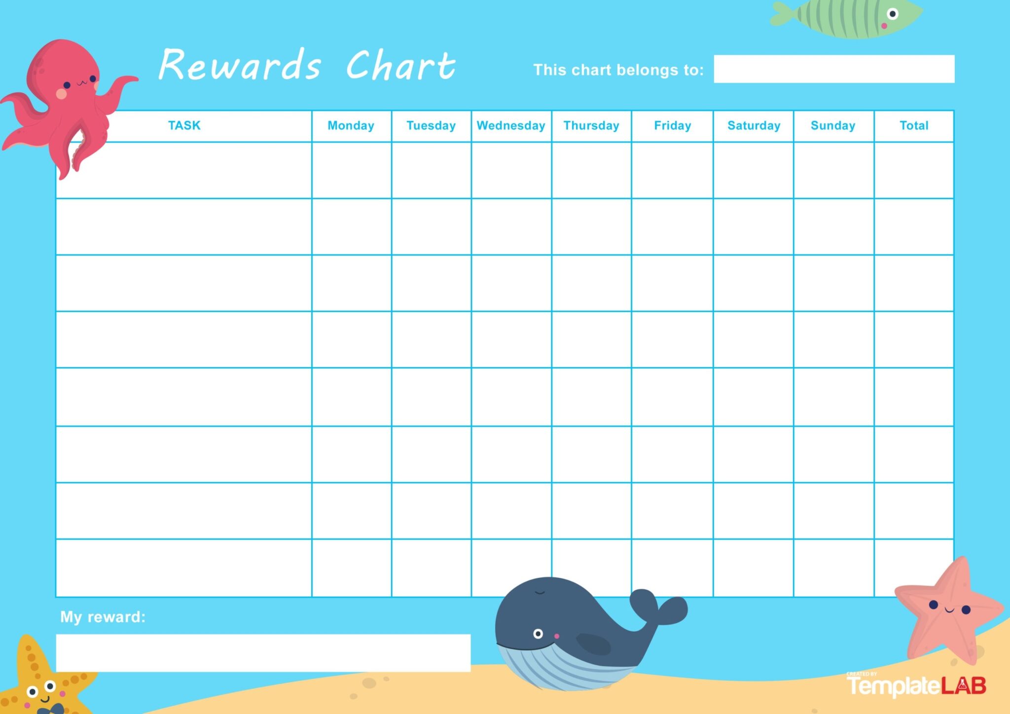 Free Printable Preschool Sticker Charts - Worksheets Template Free