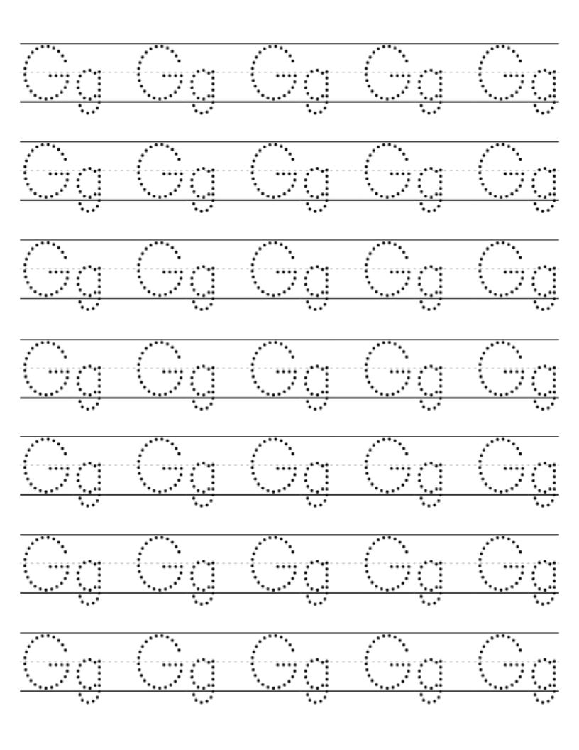 Full Alphabet Tracing Worksheets