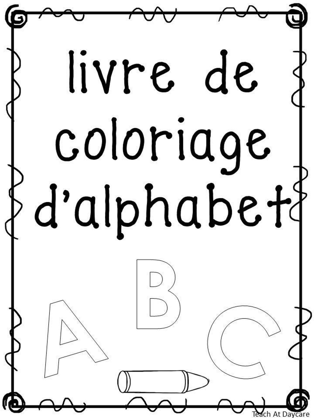 27 Printable French Alphabet Coloring Book Worksheets Preschool kdg Phonics Etsy 27 Printable French Alphabet Coloring Book Worksheets Preschool kdg Phonics Etsy