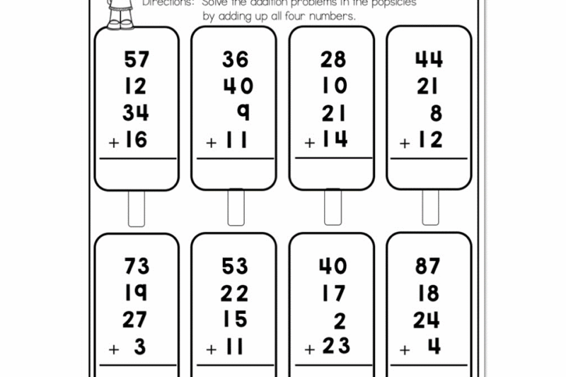 Multiple Math Worksheets