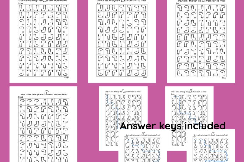 Maze Worksheets For Dysgraphia
