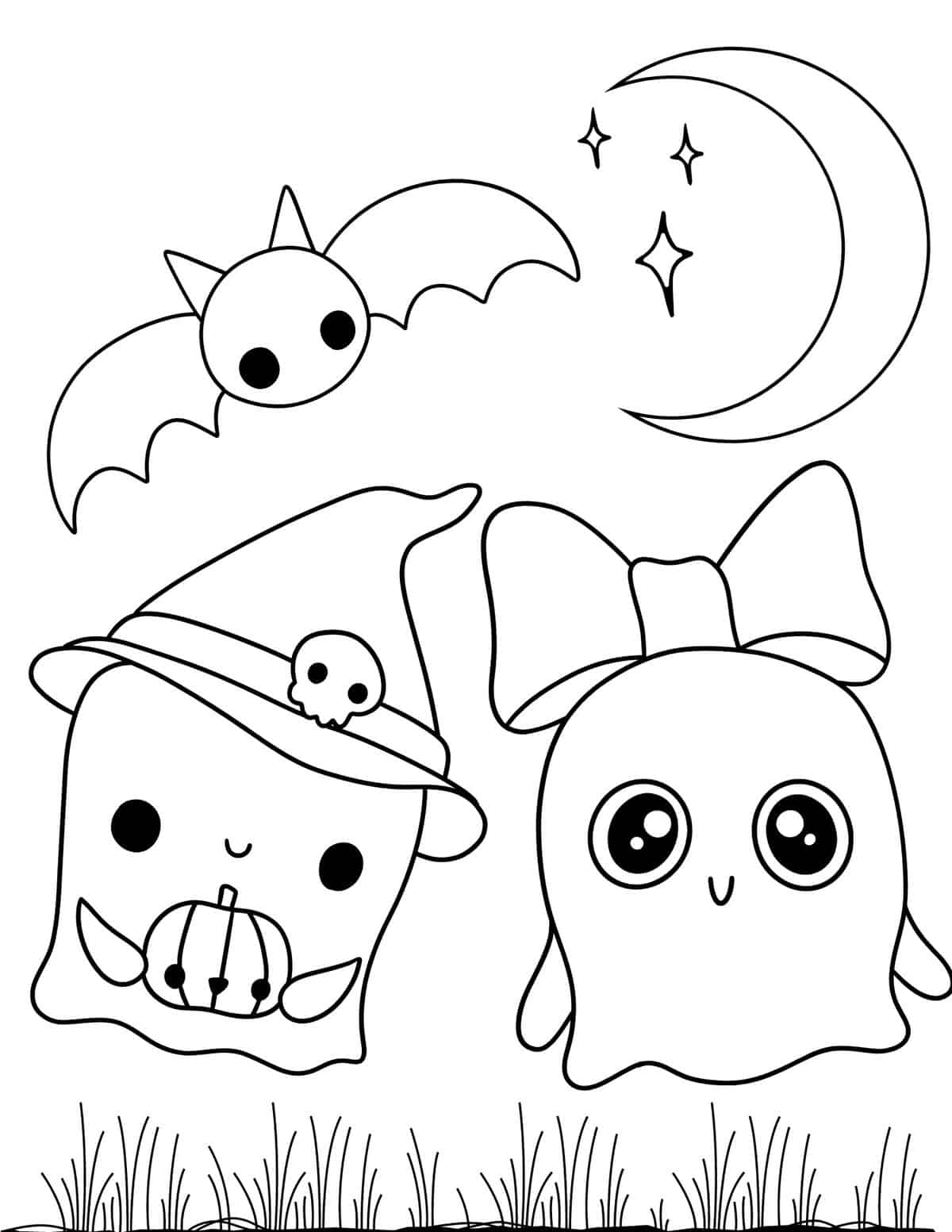 40 Free Halloween Coloring Pages For Kids And Adults Prudent Worksheets Library