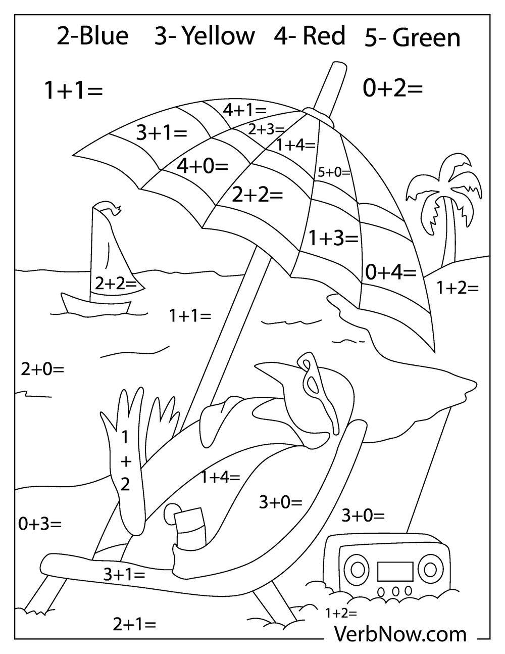 42 Free MATH Coloring Pages Printable PDF 
