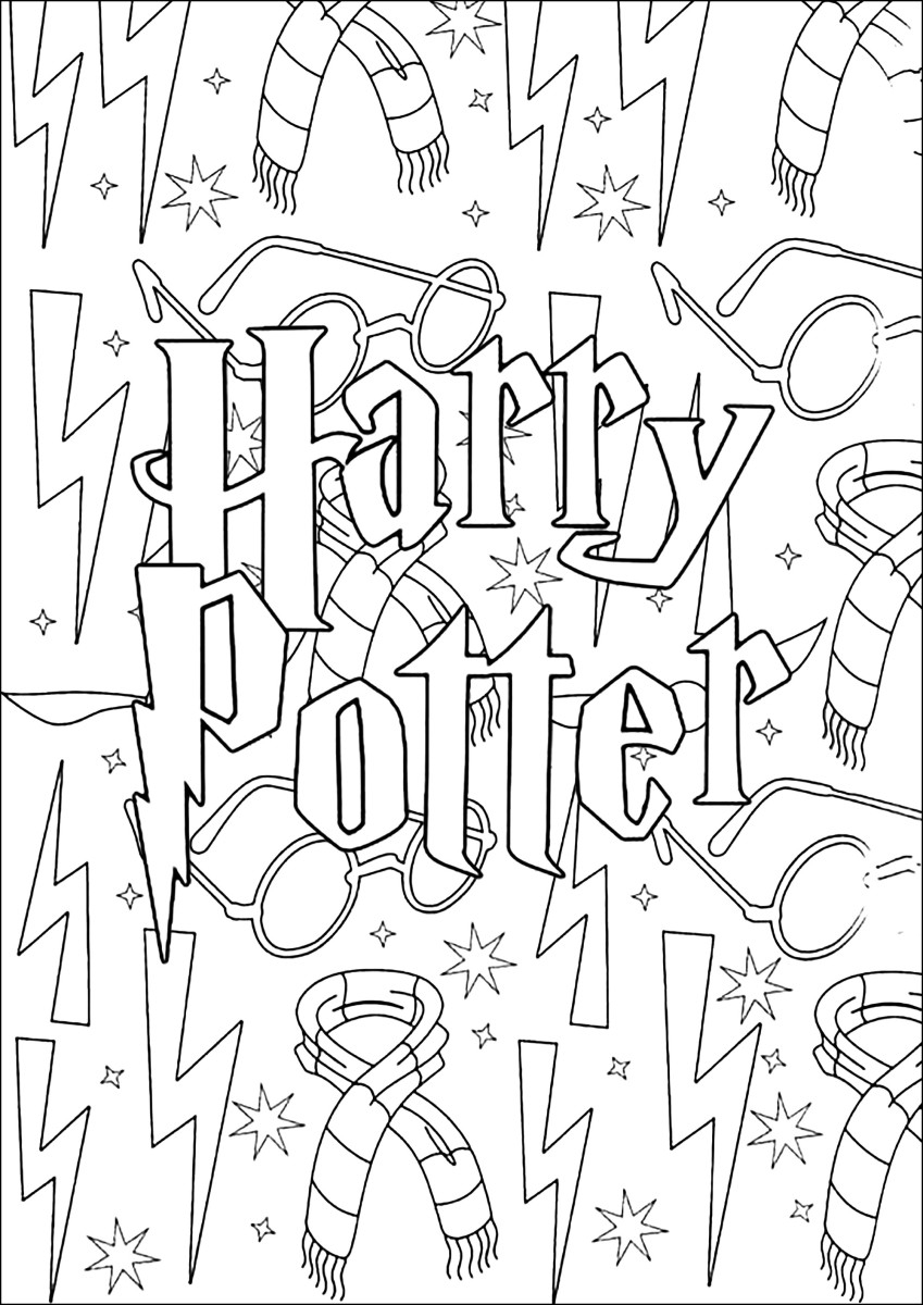 Ravenclaw Crest Printable Preschool Coloring Sheet