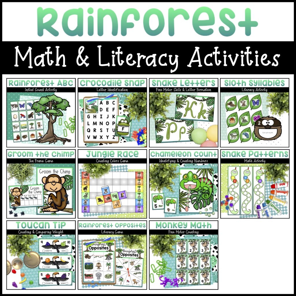 5 Wildly Fun Jungle Activities For Preschool To Boost Fine Motor Skills