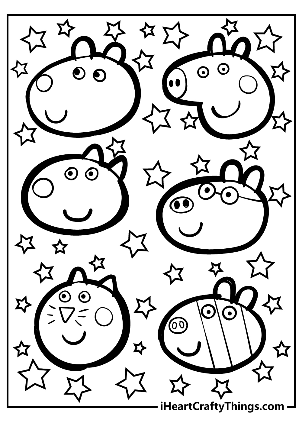 54 Peppa Pig Coloring Pages 100 Free To Download Printable