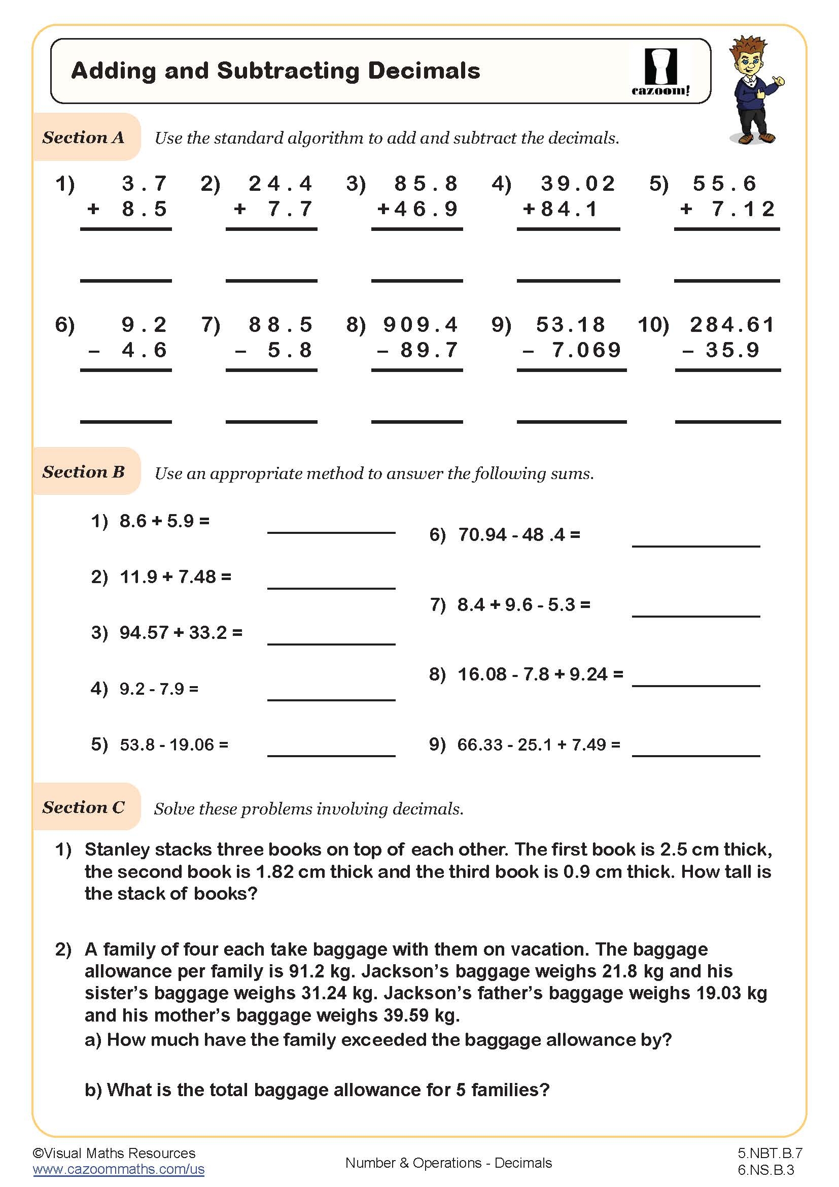 Free Printable Worksheets For 5th Grade