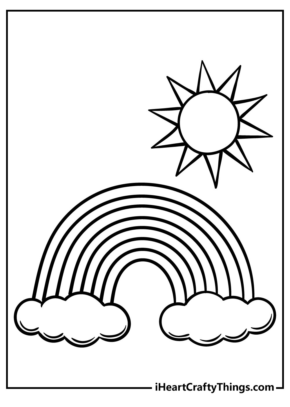 Rainbow Printable Preschool