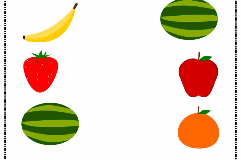 Picture Matchestext Worksheet Free Kindergarten