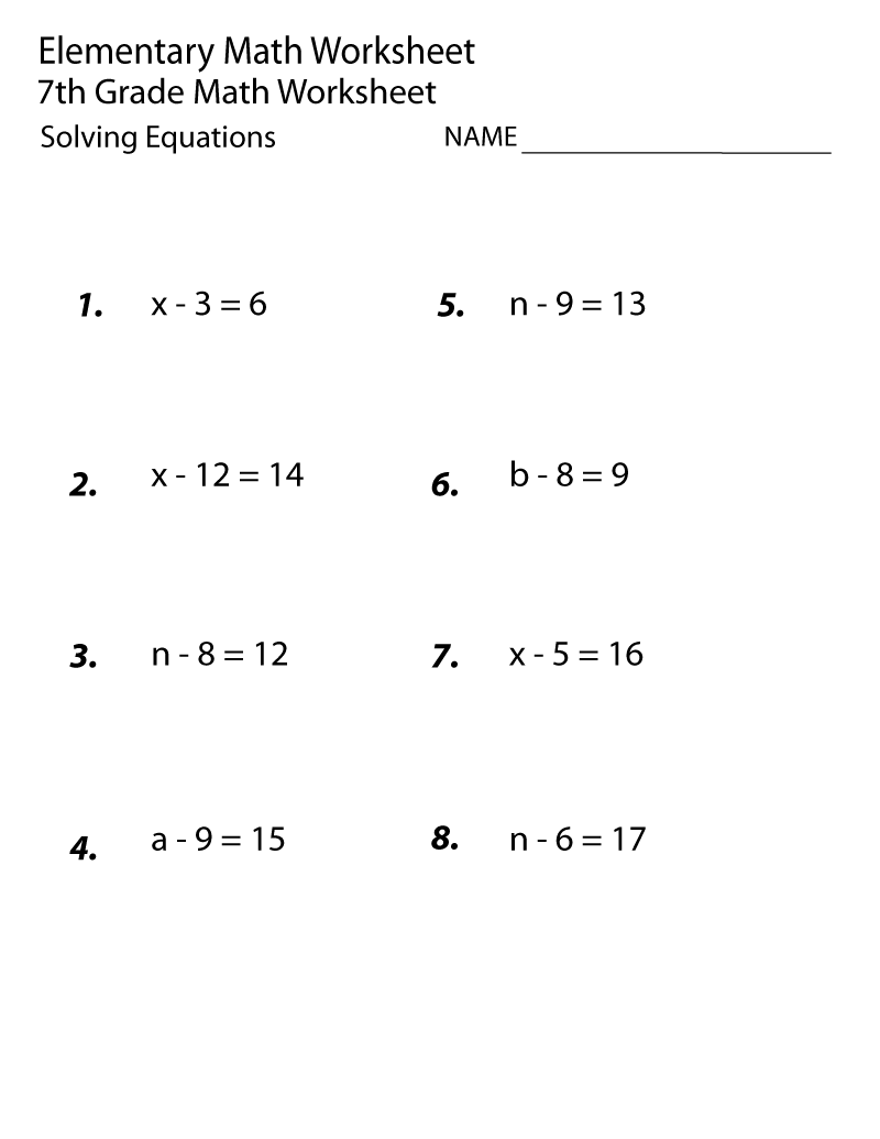 7th Grade Common Core Math Worksheets Worksheets Library