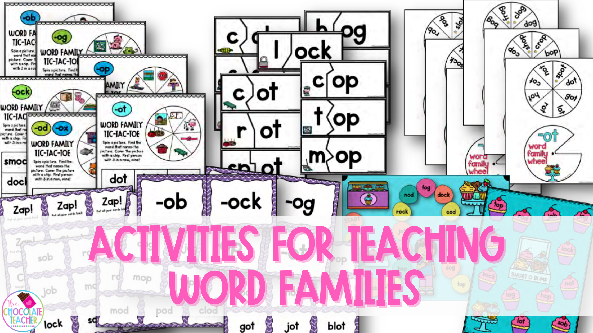 Activities For Teaching Word Families