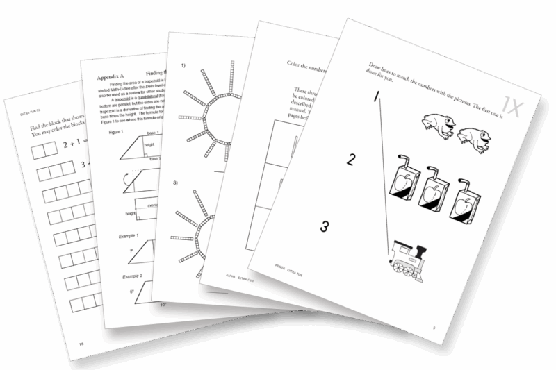 Math Us See Worksheet Generator