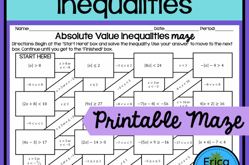 Special Right Triangles Worksheet Maze Pdf