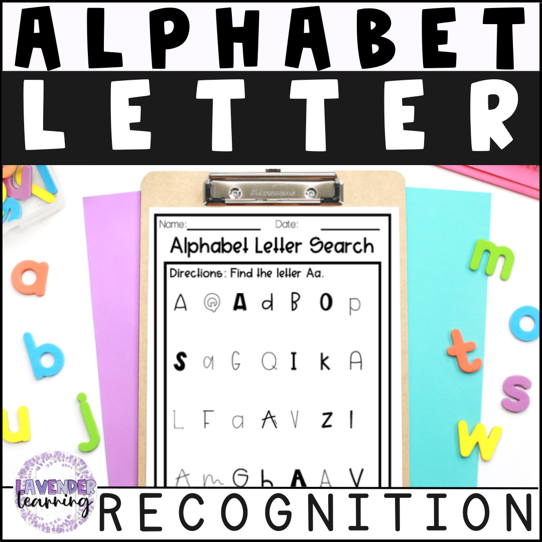 Identifying Alphabets Worksheets